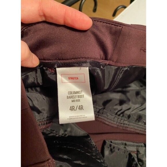 EXPRESS Chocolate Women Pants suit size 2/4 - Picture 5 of 6